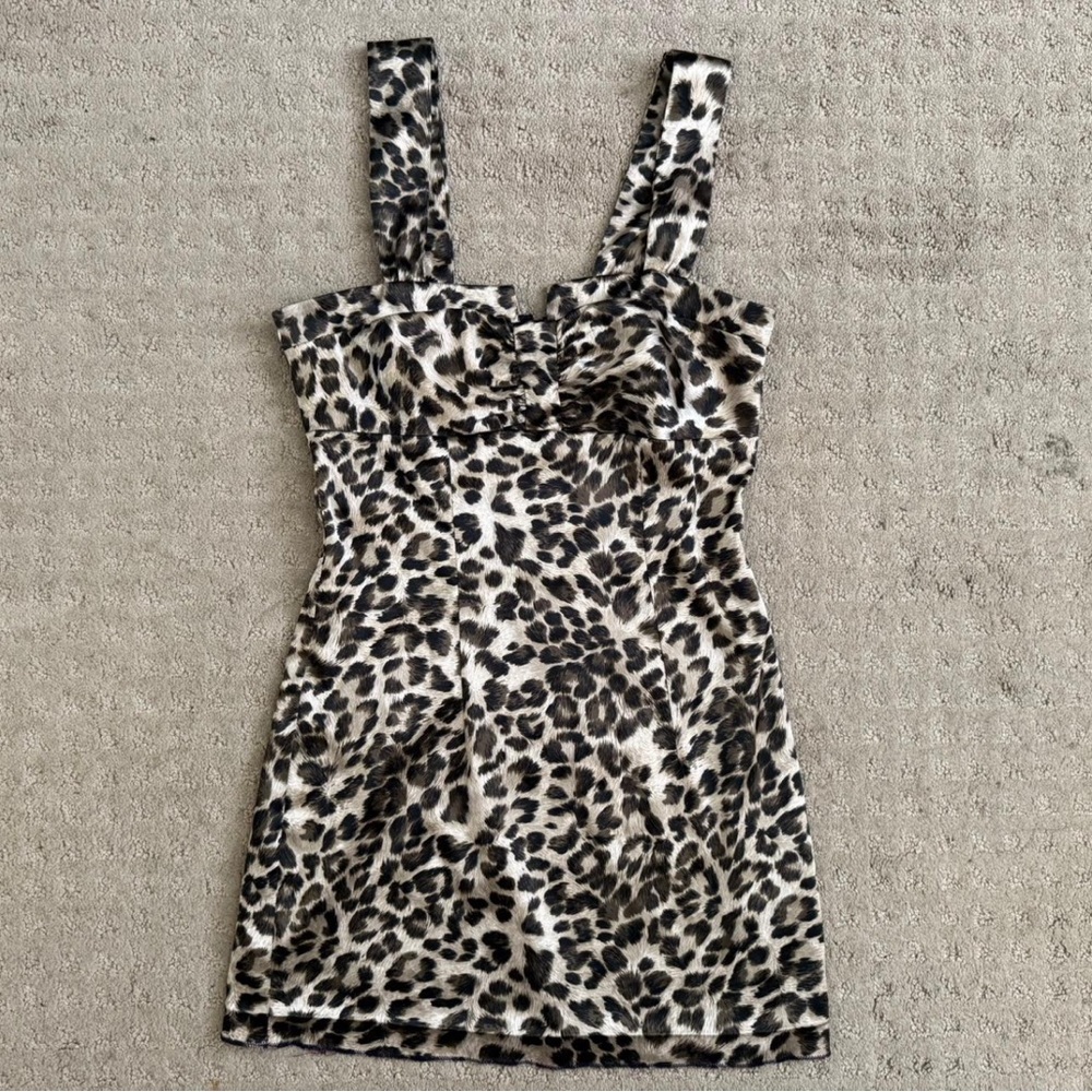 Adidas Black and White Bodycon Mini Dress